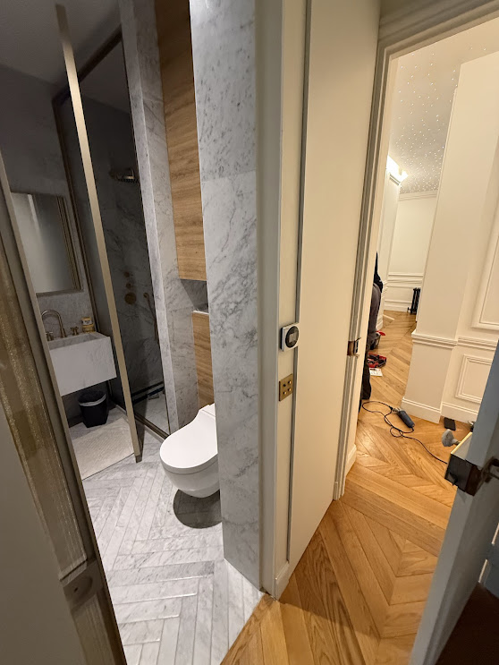 salle de bain appartement haussmannien paris