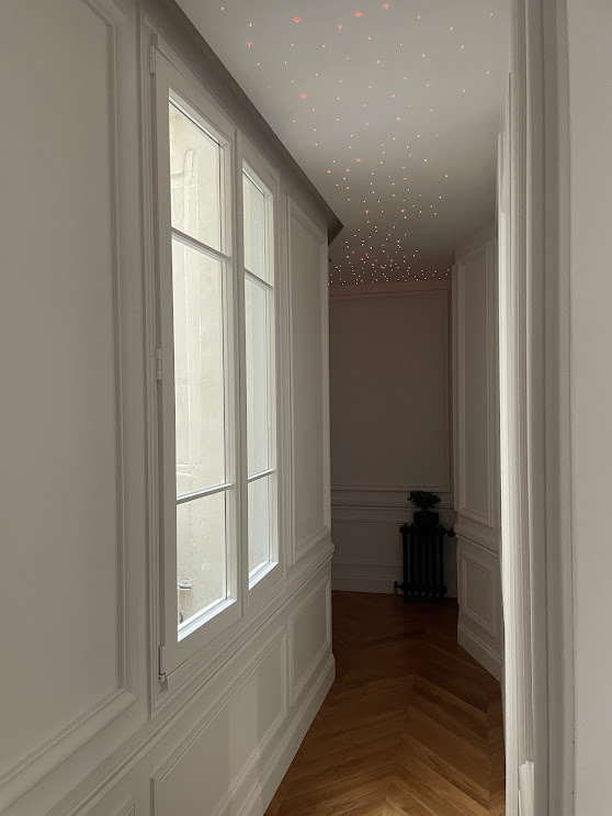 couloir ciel etoilé